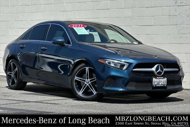 used 2021 Mercedes-Benz A-Class car, priced at $24,492
