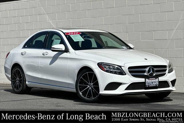 used 2021 Mercedes-Benz C-Class car, priced at $30,493