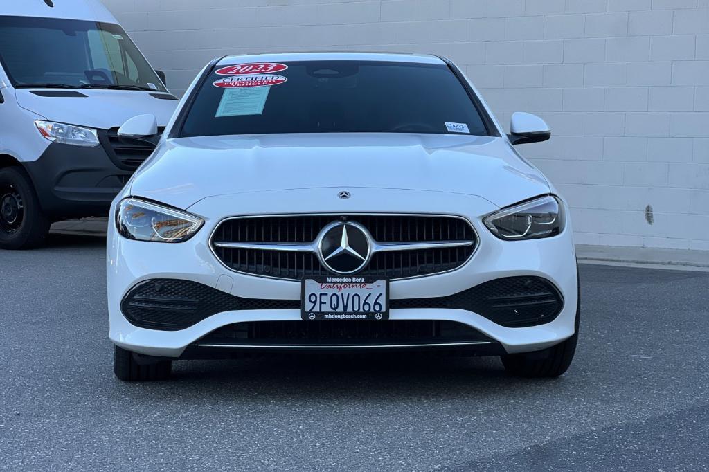 used 2023 Mercedes-Benz C-Class car, priced at $34,300