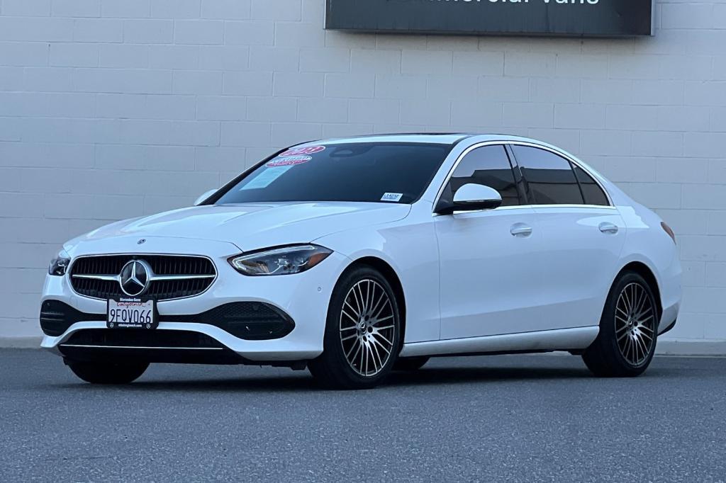 used 2023 Mercedes-Benz C-Class car, priced at $34,300