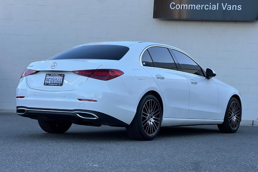used 2023 Mercedes-Benz C-Class car, priced at $34,300