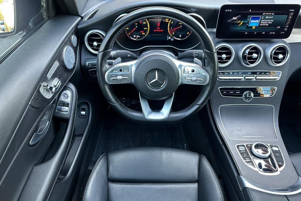 used 2021 Mercedes-Benz C-Class car, priced at $29,900