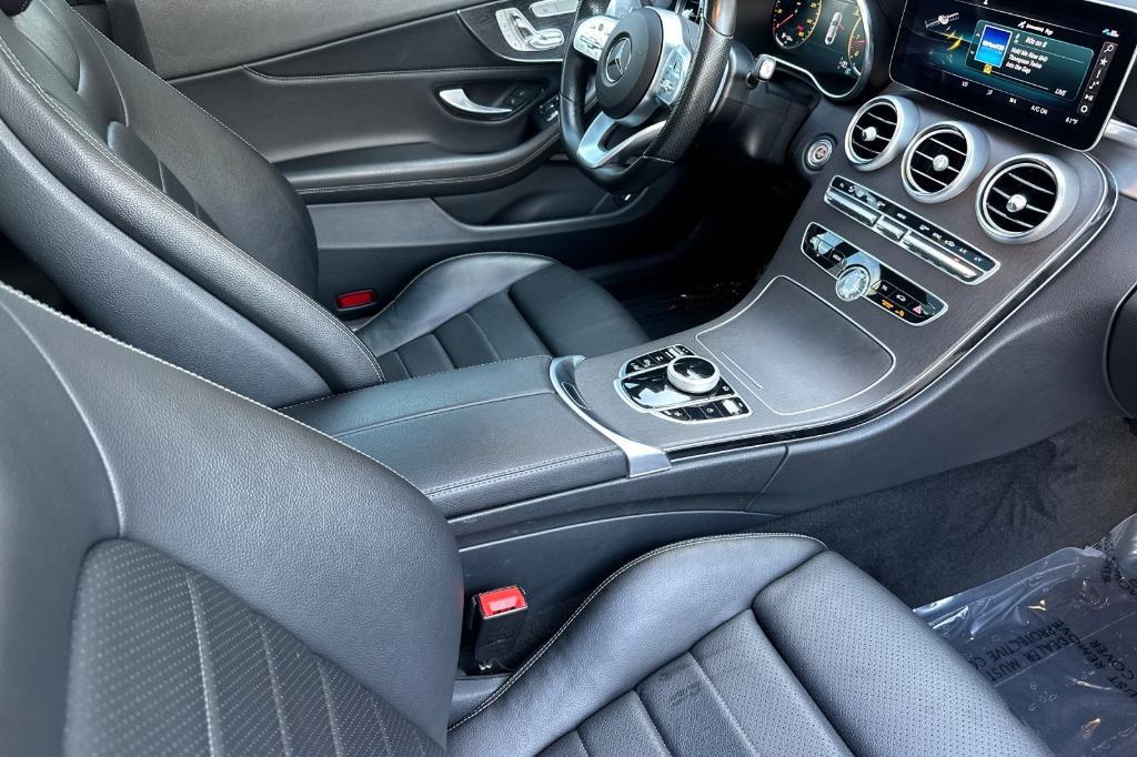 used 2021 Mercedes-Benz C-Class car, priced at $29,900