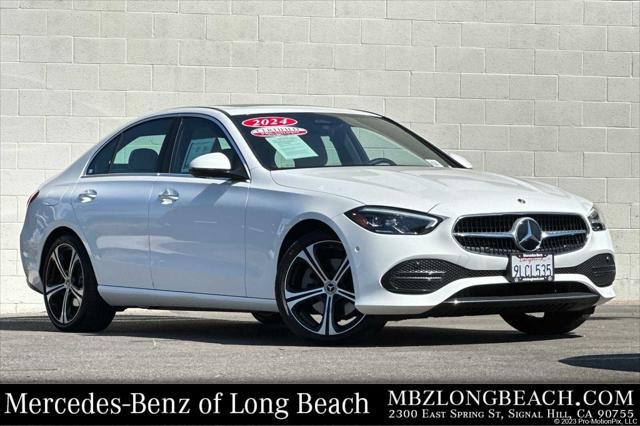 used 2024 Mercedes-Benz C-Class car, priced at $43,192