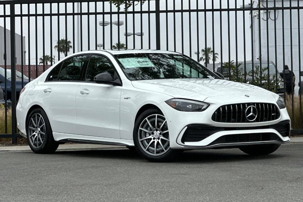 new 2025 Mercedes-Benz AMG C 43 car, priced at $68,085