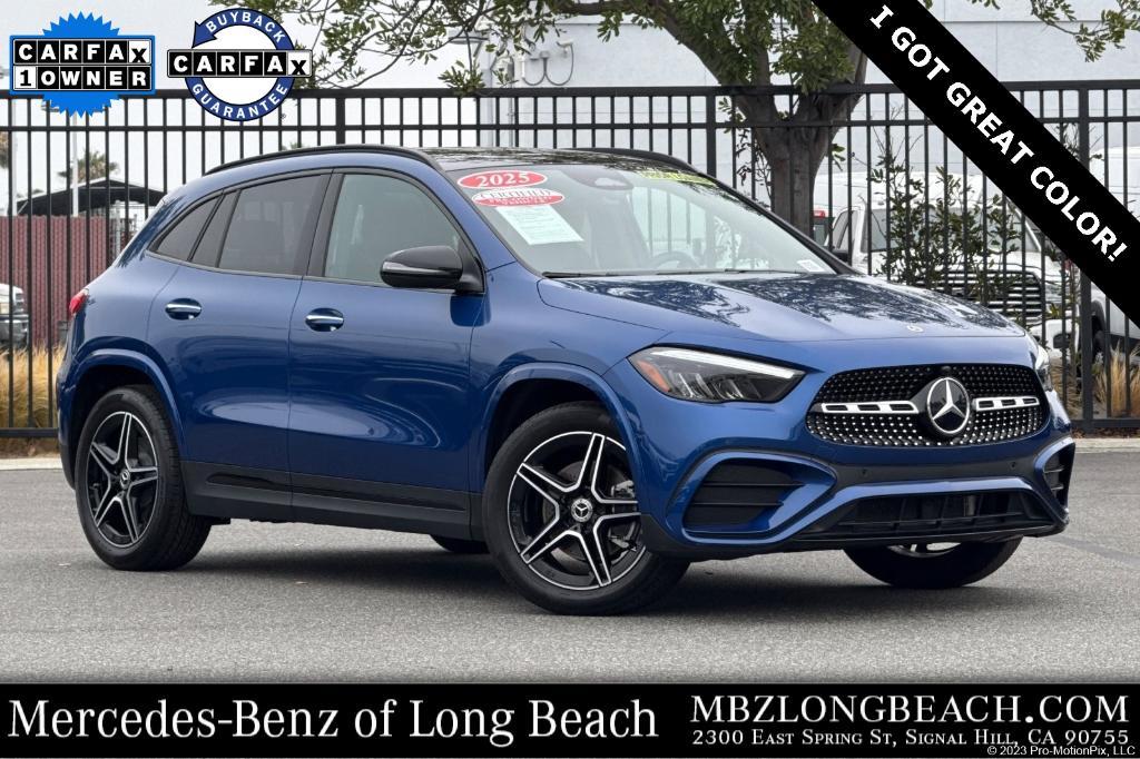 used 2025 Mercedes-Benz GLA 250 car, priced at $43,300