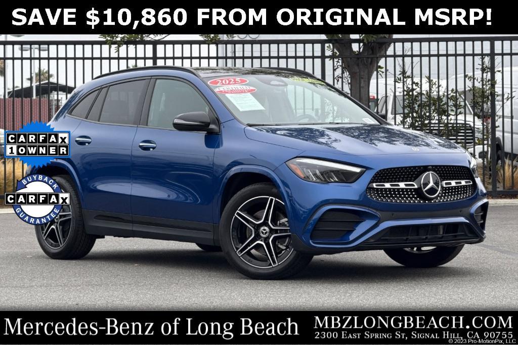 used 2025 Mercedes-Benz GLA 250 car, priced at $42,300