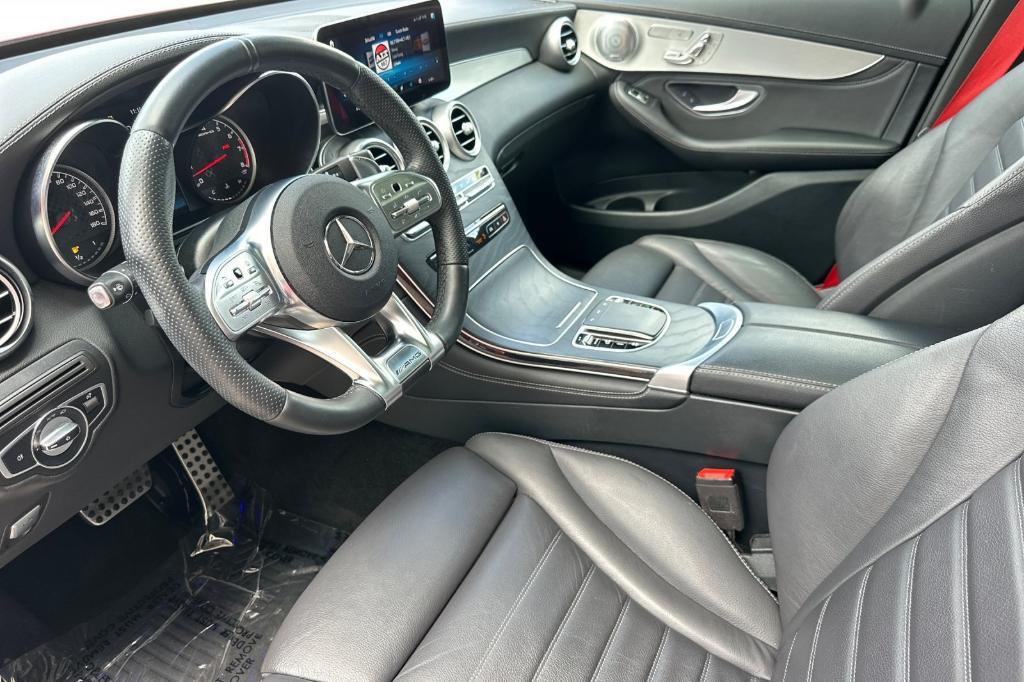 used 2021 Mercedes-Benz AMG GLC 43 car, priced at $40,500