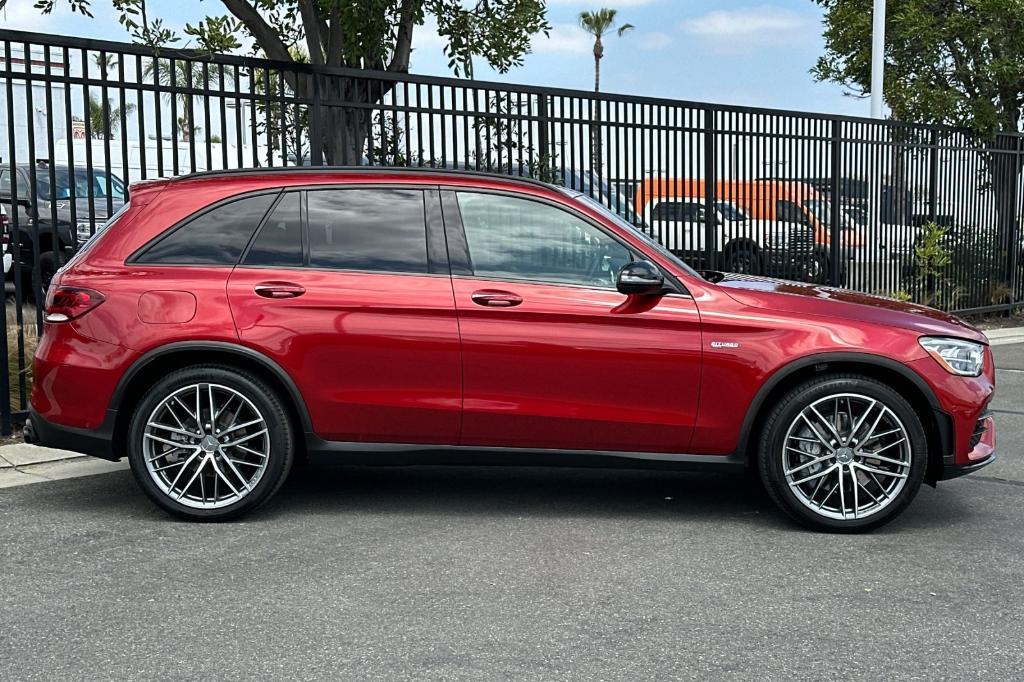 used 2021 Mercedes-Benz AMG GLC 43 car, priced at $40,500