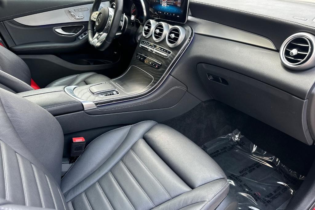 used 2021 Mercedes-Benz AMG GLC 43 car, priced at $40,500