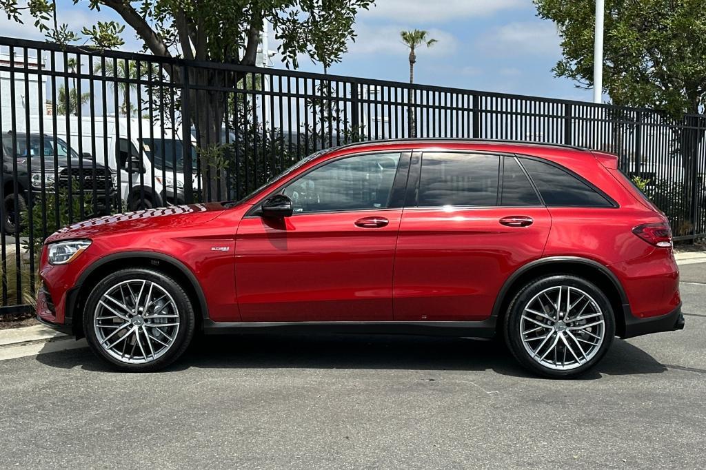 used 2021 Mercedes-Benz AMG GLC 43 car, priced at $40,500