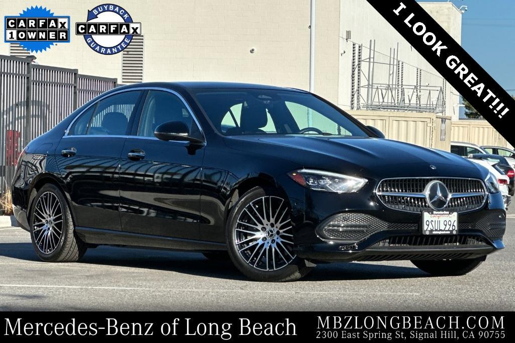 used 2025 Mercedes-Benz C-Class car, priced at $44,900