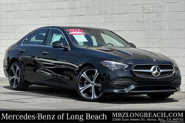 used 2023 Mercedes-Benz C-Class car, priced at $41,993