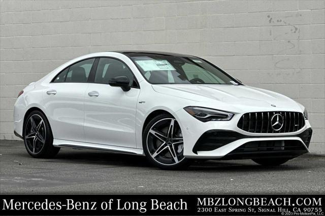 new 2025 Mercedes-Benz AMG CLA 35 car, priced at $58,800