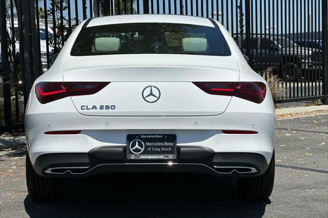 new 2025 Mercedes-Benz CLA 250 car, priced at $45,710