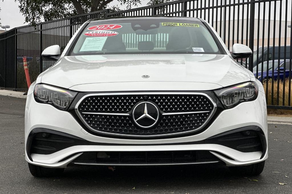 used 2024 Mercedes-Benz E-Class car, priced at $56,500