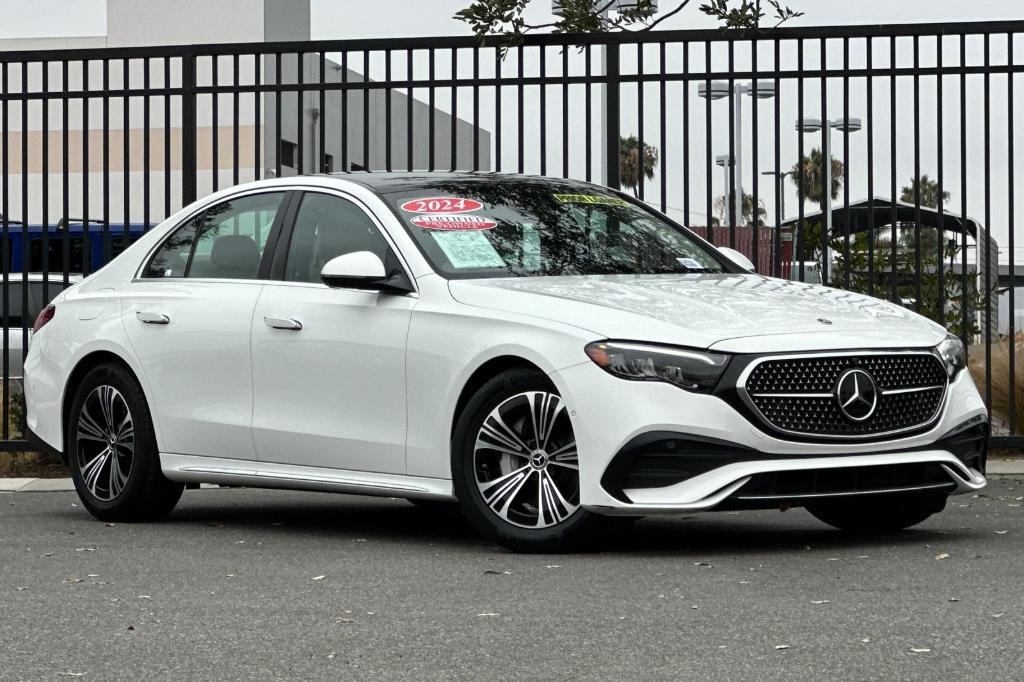 used 2024 Mercedes-Benz E-Class car, priced at $56,500