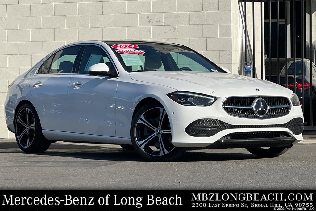 used 2024 Mercedes-Benz C-Class car, priced at $40,492