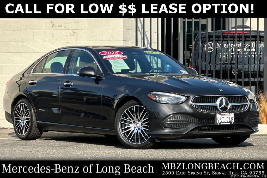 used 2025 Mercedes-Benz C-Class car, priced at $47,000