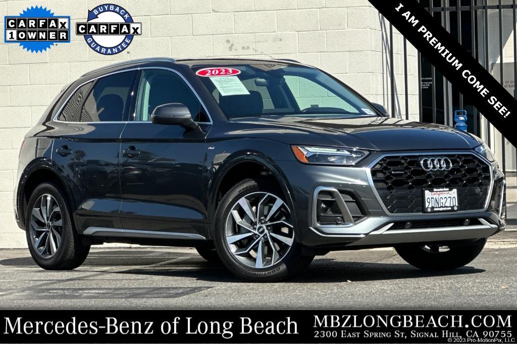 used 2023 Audi Q5 car, priced at $32,300