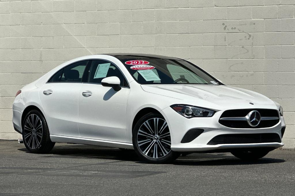 used 2022 Mercedes-Benz CLA 250 car, priced at $28,300