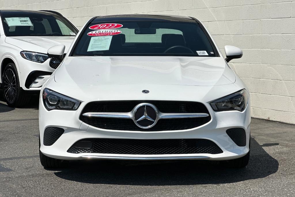 used 2022 Mercedes-Benz CLA 250 car, priced at $28,300