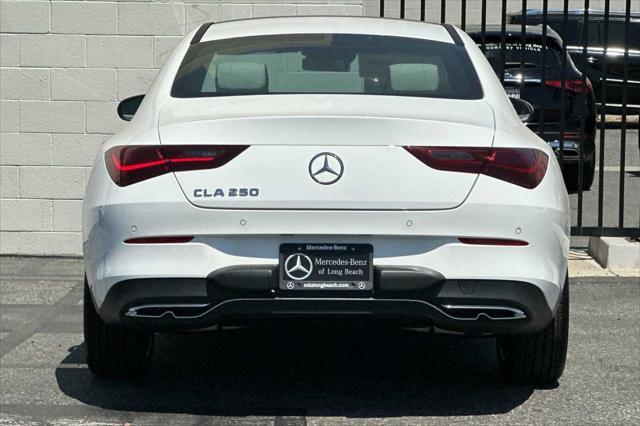 new 2025 Mercedes-Benz CLA 250 car, priced at $45,710