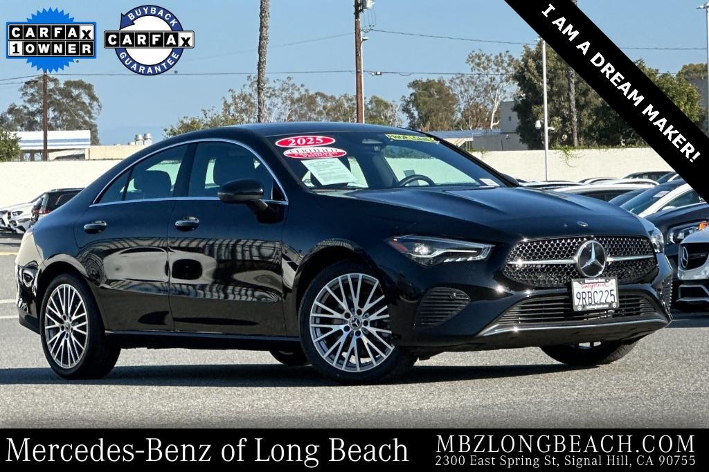 used 2025 Mercedes-Benz CLA 250 car, priced at $37,900
