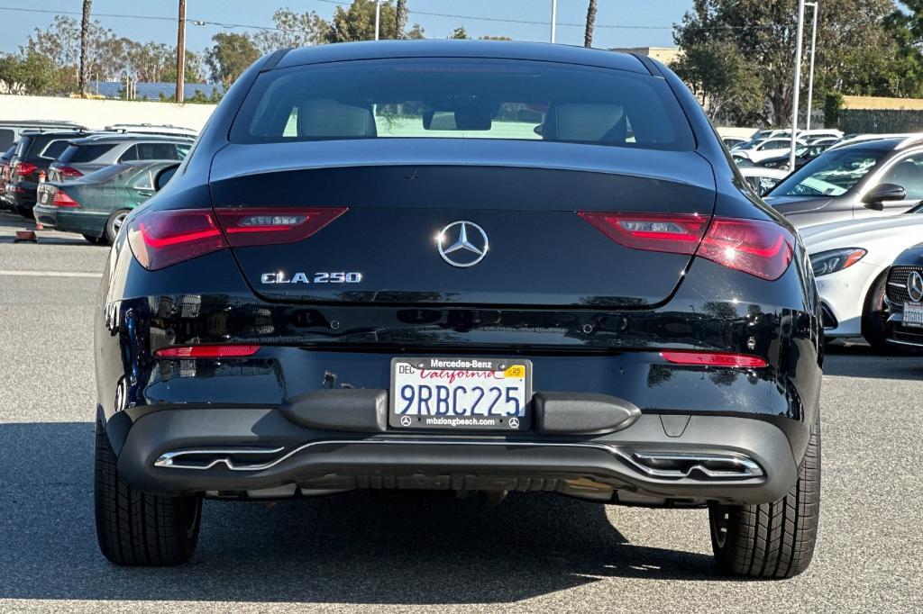 used 2025 Mercedes-Benz CLA 250 car, priced at $37,900