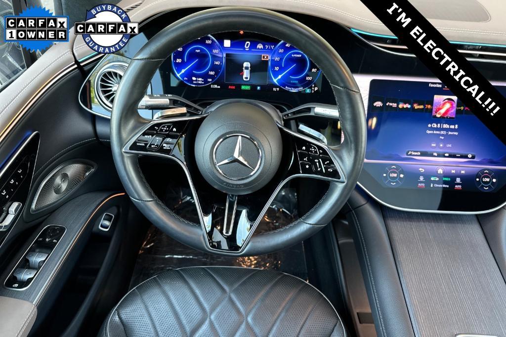 used 2022 Mercedes-Benz EQS 580 car, priced at $56,900