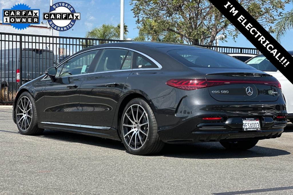 used 2022 Mercedes-Benz EQS 580 car, priced at $56,900