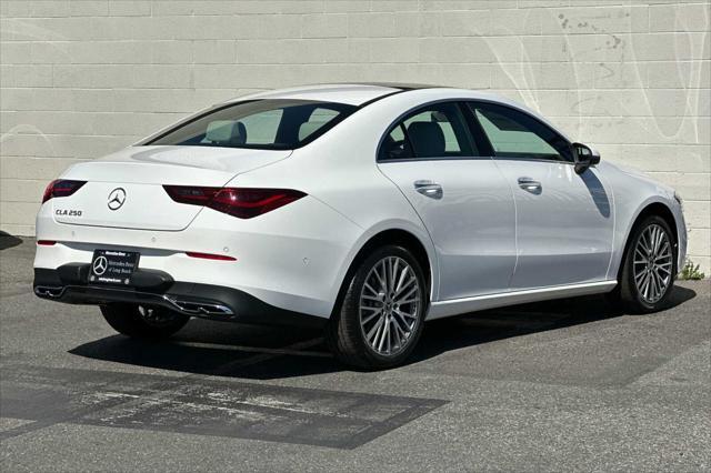 new 2025 Mercedes-Benz CLA 250 car, priced at $45,710