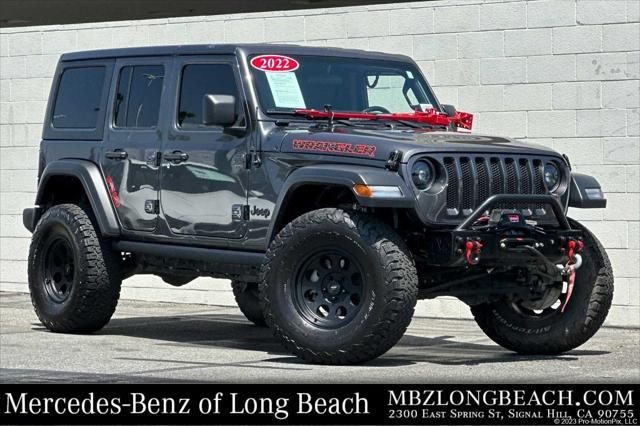 used 2022 Jeep Wrangler Unlimited car, priced at $31,992