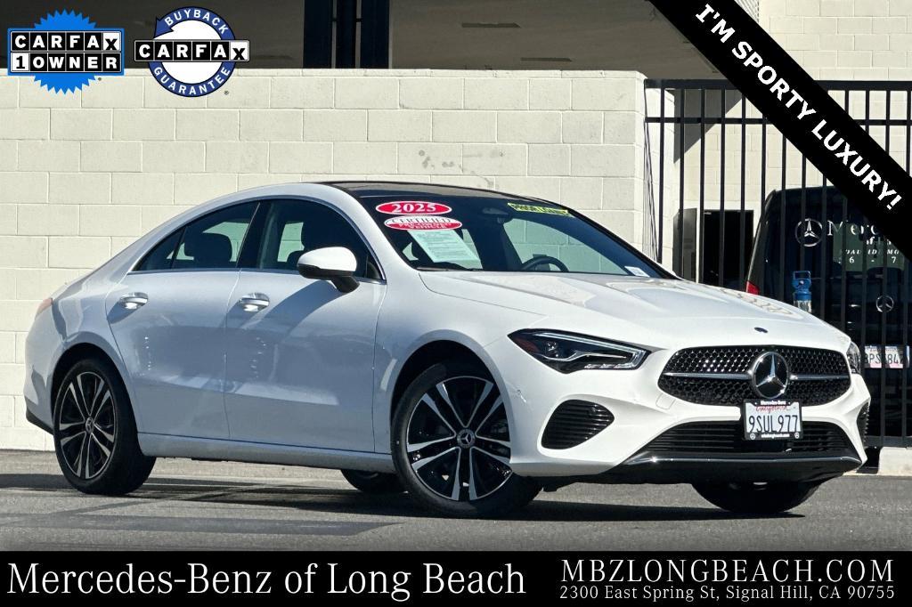 used 2025 Mercedes-Benz CLA 250 car, priced at $40,900