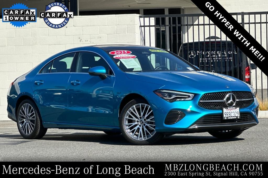 used 2025 Mercedes-Benz CLA 250 car, priced at $39,200