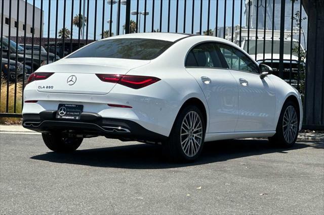 new 2025 Mercedes-Benz CLA 250 car, priced at $45,710