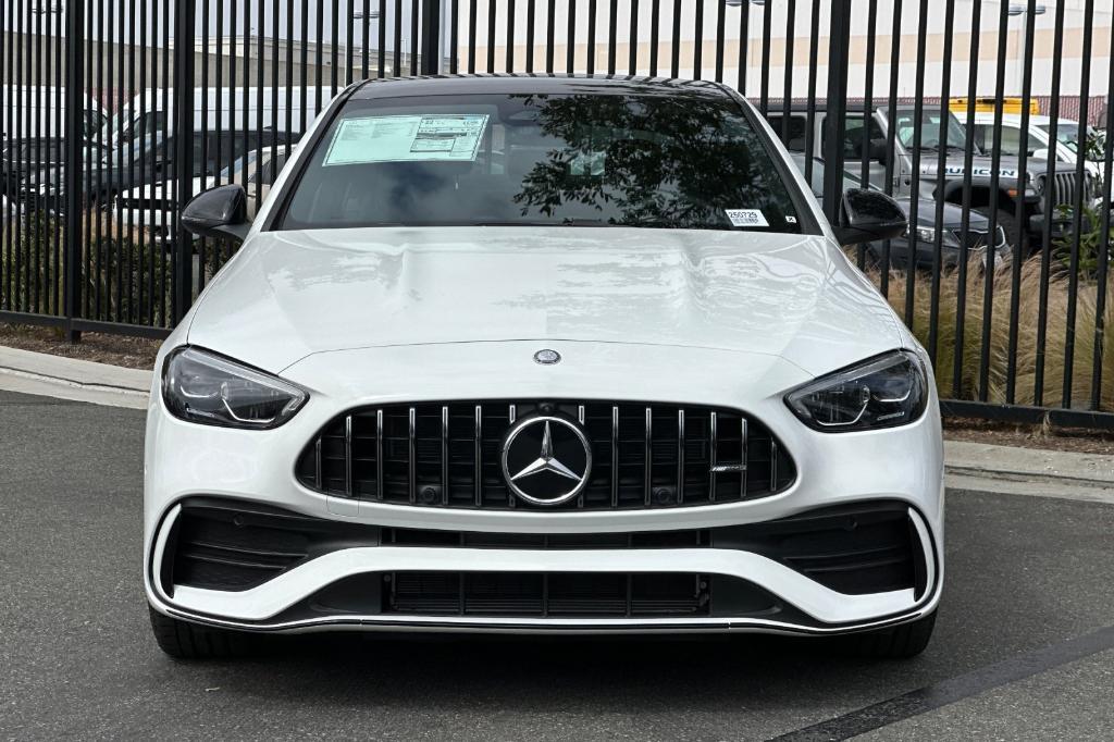 new 2025 Mercedes-Benz AMG C 43 car, priced at $67,885