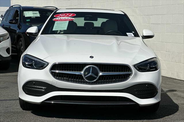 used 2024 Mercedes-Benz C-Class car, priced at $42,992