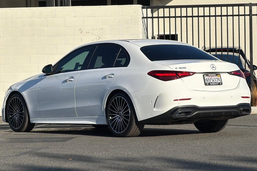 used 2022 Mercedes-Benz C-Class car, priced at $31,700