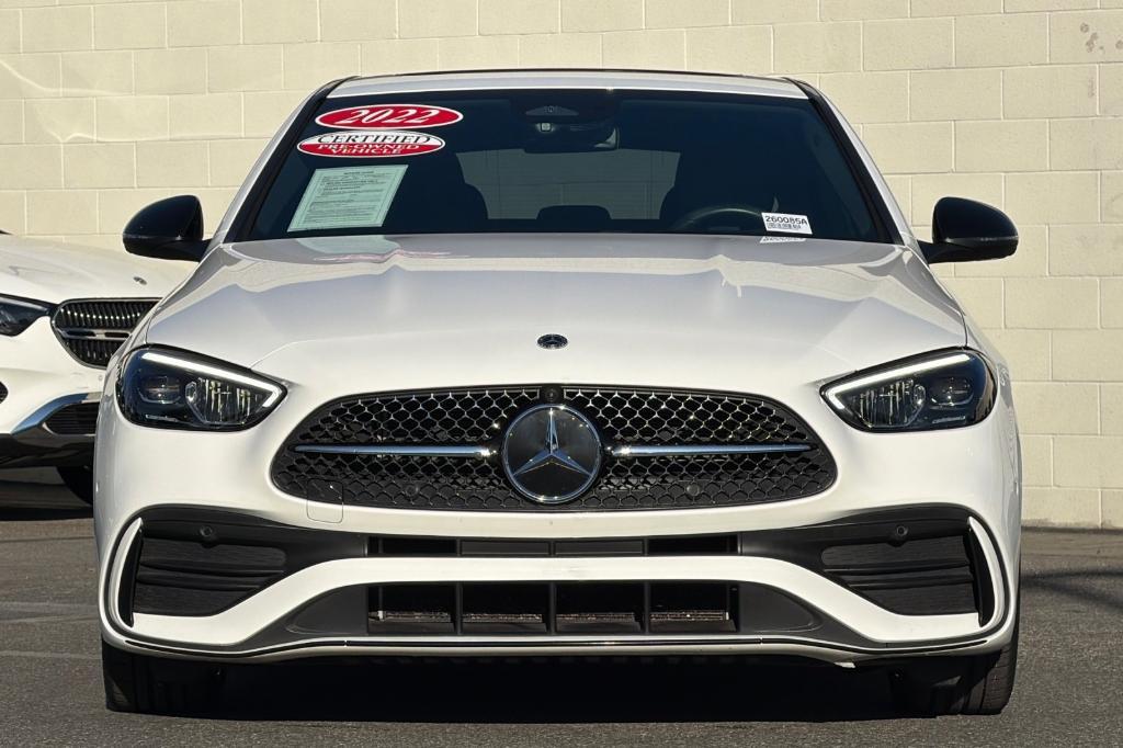 used 2022 Mercedes-Benz C-Class car, priced at $31,700
