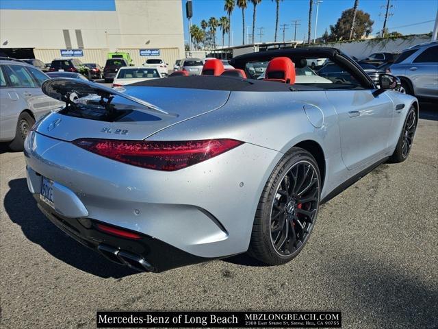 used 2022 Mercedes-Benz AMG SL 55 car, priced at $104,992