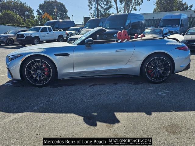 used 2022 Mercedes-Benz AMG SL 55 car, priced at $104,992