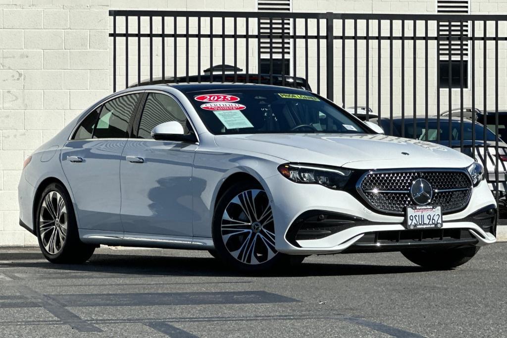 used 2025 Mercedes-Benz E-Class car, priced at $59,200