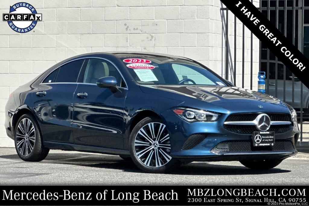 used 2023 Mercedes-Benz CLA 250 car, priced at $32,900