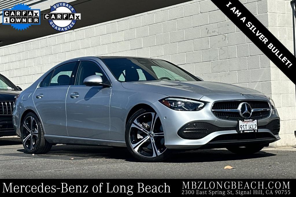 used 2025 Mercedes-Benz C-Class car, priced at $44,500