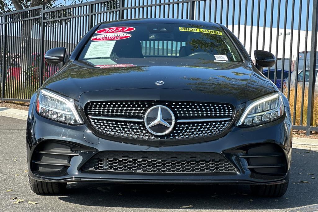 used 2023 Mercedes-Benz C-Class car, priced at $38,500