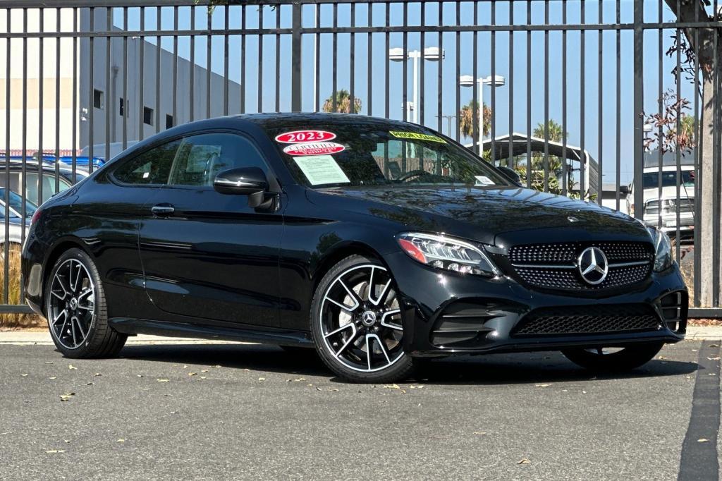 used 2023 Mercedes-Benz C-Class car, priced at $38,500