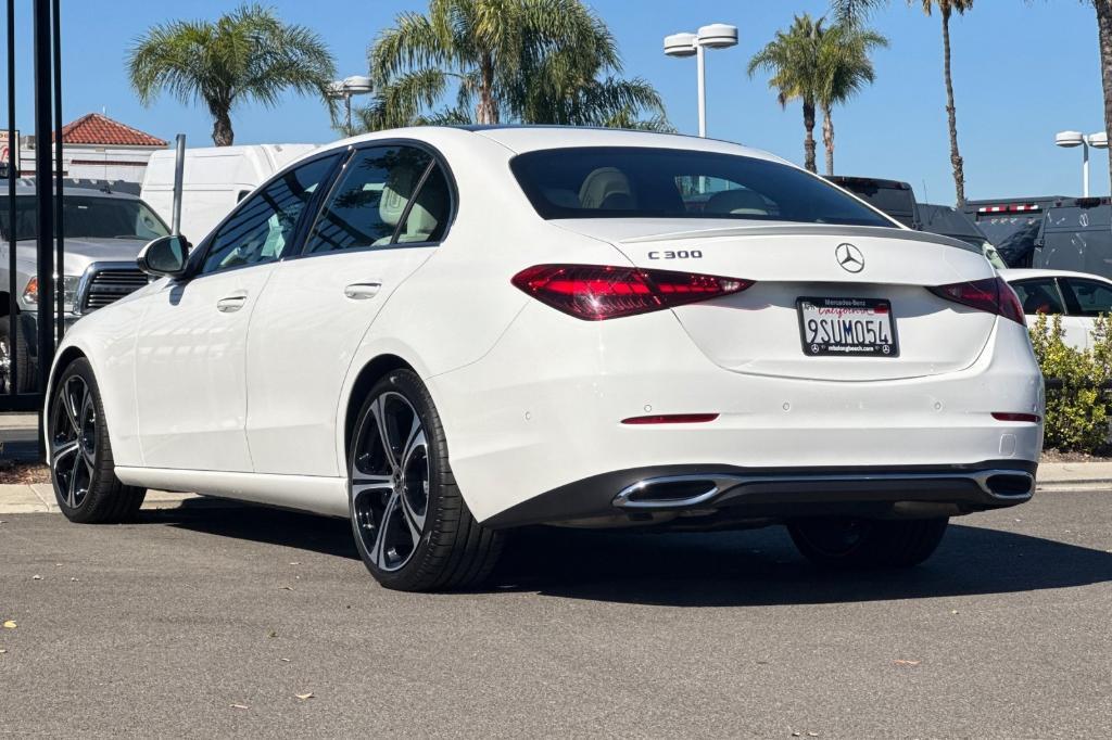 used 2025 Mercedes-Benz C-Class car, priced at $45,400