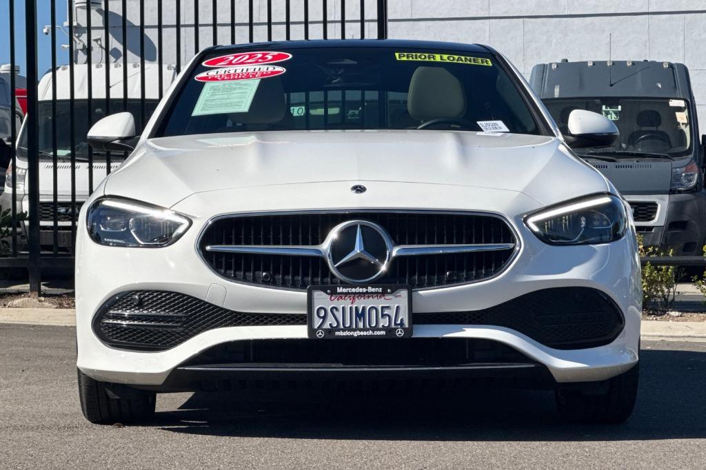 used 2025 Mercedes-Benz C-Class car, priced at $45,400