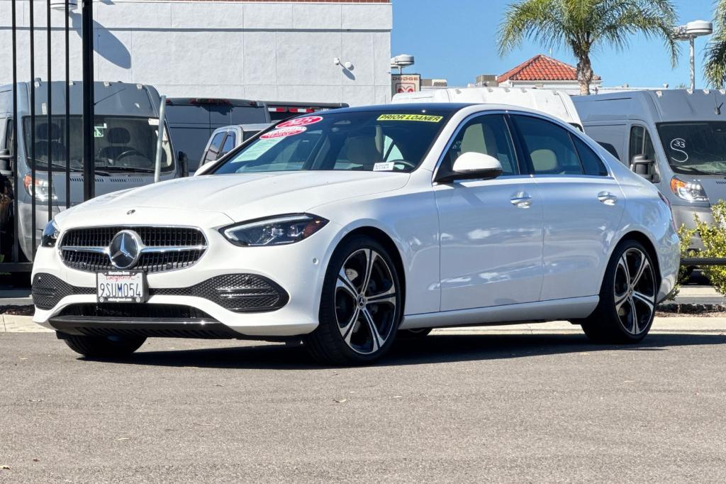 used 2025 Mercedes-Benz C-Class car, priced at $45,400